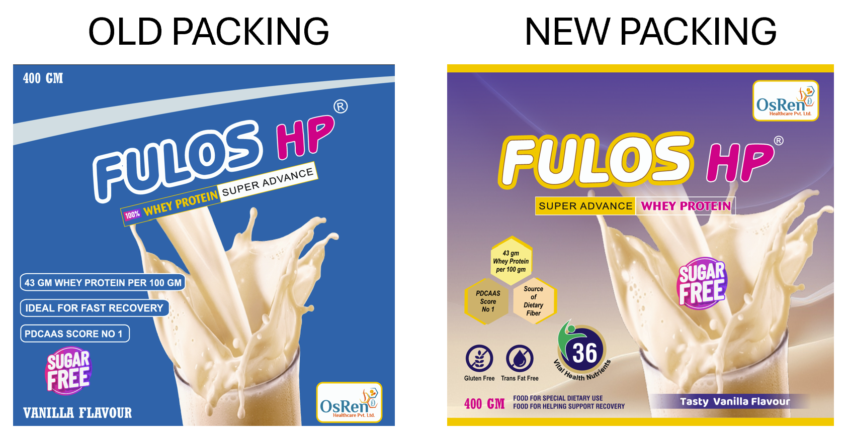 FULOS HP 400 GM VANILLA FLAVOUR